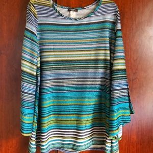 Striped Tunic Top